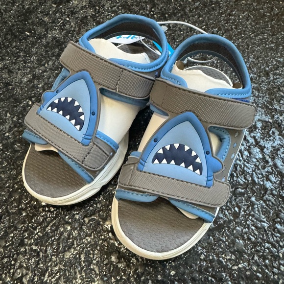 NwT Carter's Unisex-Child Futura Sandal Grey Size Toddler 9 - Picture 1 of 4